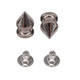 12mm Spike Cone Punk Pin Studs (Pack of 100)